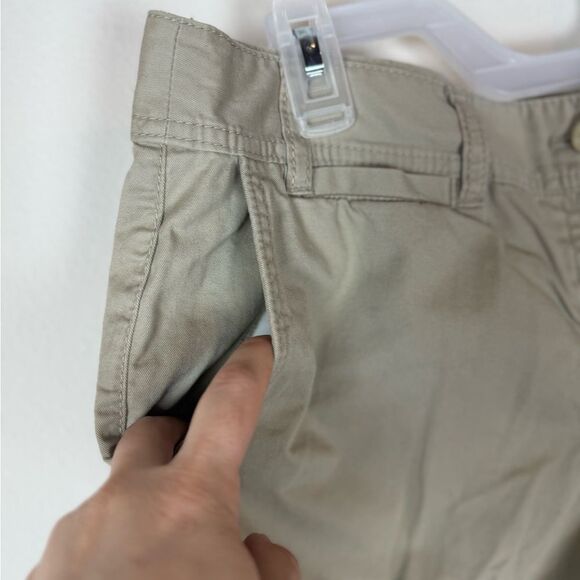 LOFT Ann Taylor Women's Khaki Cotton Shorts‎ Size 8 Casual - Picture 2 of 8